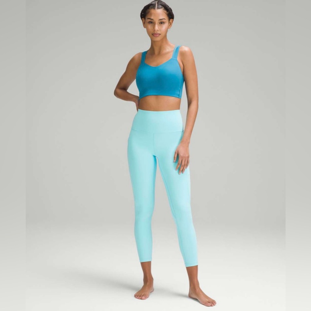 Lululemon Align™ High-Rise Pant with Pockets 25"
 - Cyan Blue